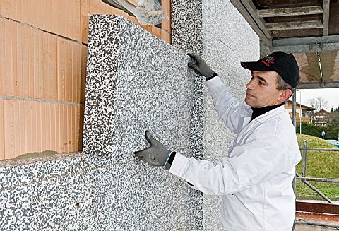 Fassadenarbeiten – Außenwärmedämmung